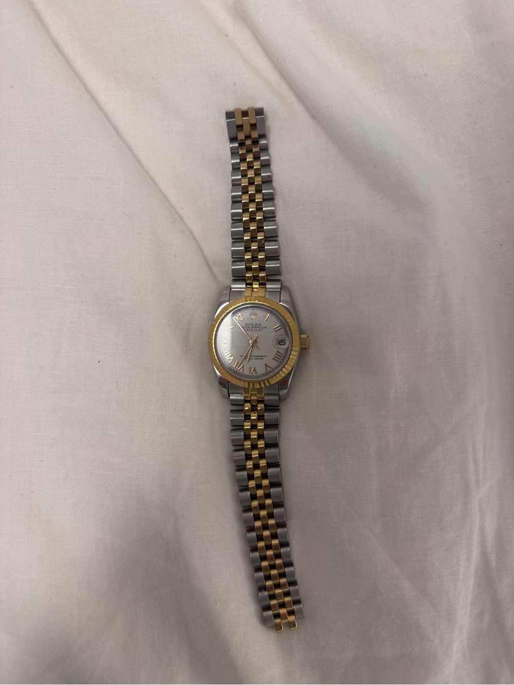 Two-Tone Women's Watch - Gold and Silver